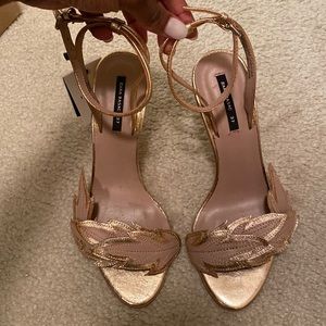 Zara heel sandals! Size 6.5